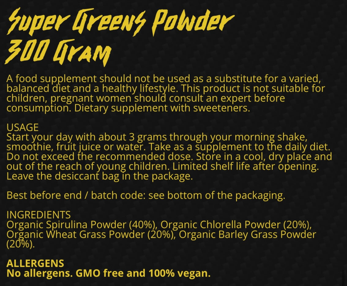 Super Greens Poudre 300gr