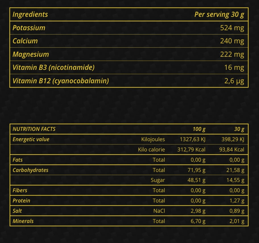 Electrolyte Hydrate Poudre