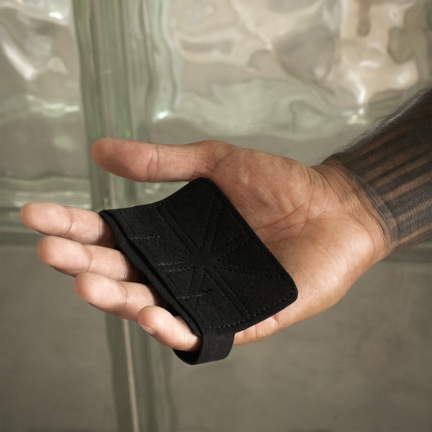 Leather Weight Lifting Palm Pads