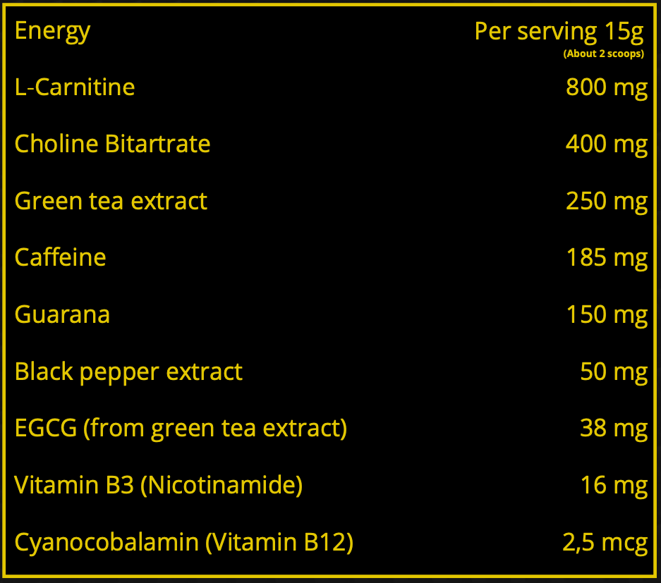 Fat Burner Powder